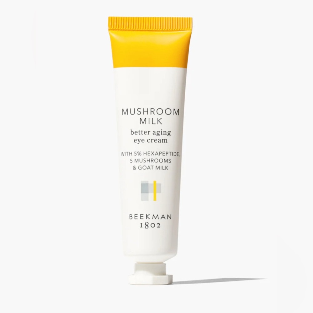 Beekman 1802 Mushrooms Milk Wrinkle Smoothing Eye Cream NIB .68fl oz / 20ml